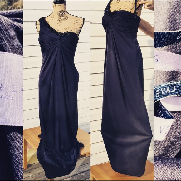 Vera Wang Lavender Label Dresses & Skirts - Vera Wang Lavender Label Beaded Evening Gown